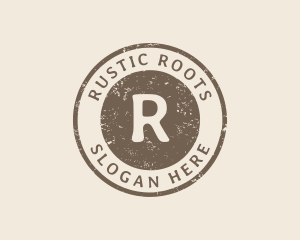 Rustic Hipster Antique logo design