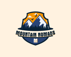 Outdoor Forest Mountain logo design