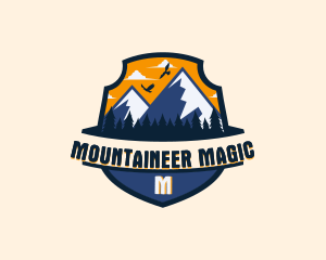 Outdoor Forest Mountain logo design