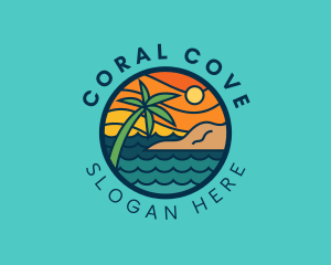 Tropical Island Beach  logo