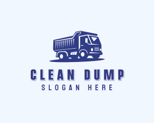 Dump Truck Contractor logo design