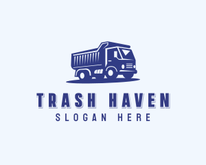 Dump Truck Contractor logo design