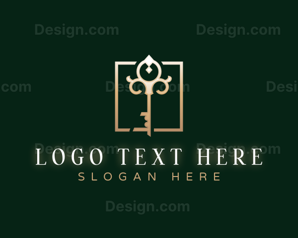 Luxury Elegant Key Logo