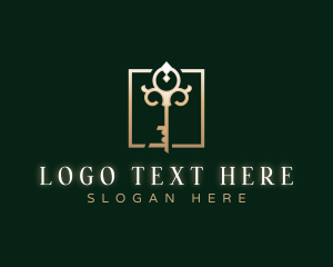 Luxury Elegant Key logo