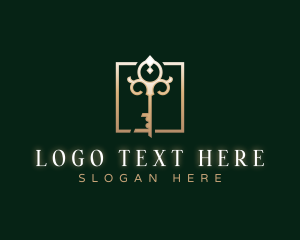 Luxury Elegant Key Logo