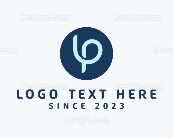 Simple Modern Loop Business Logo