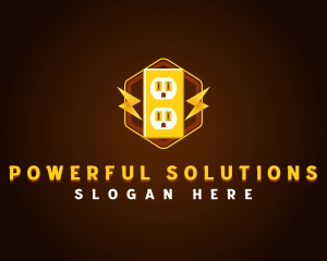 Electrical Power Outlet logo design