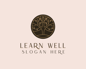 Nature Tree Wellness logo design