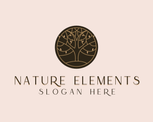 Nature Tree Wellness logo design