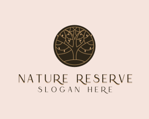 Nature Tree Wellness logo design