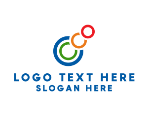 Playful Colored Business logo
