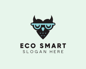 Smart Owl Glasses logo design