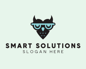 Smart Owl Glasses logo design