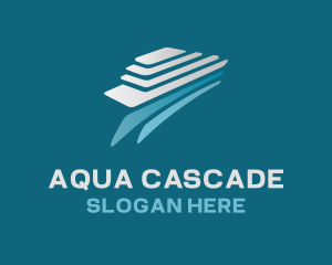 Aqua Marine Yacht logo design