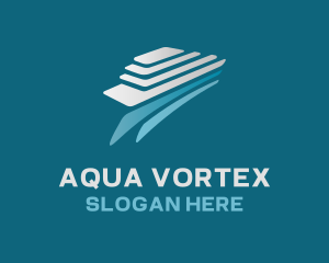 Aqua Marine Yacht logo design