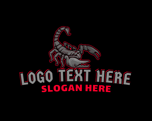 Scorpion logo example 4