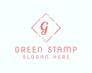 Watercolor Business Stamp logo design