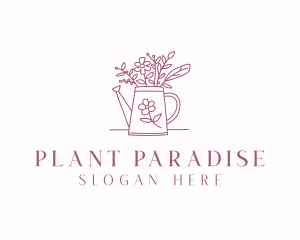 Garden Planting Gardener logo design