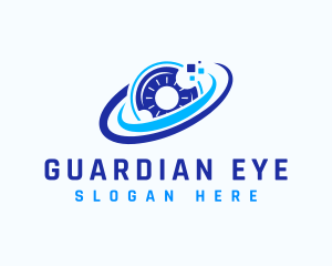 Eye Security Camera logo design