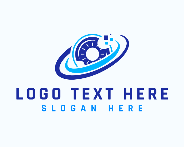 Lens logo example 1