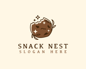 Chocolate Chip Cookie logo design