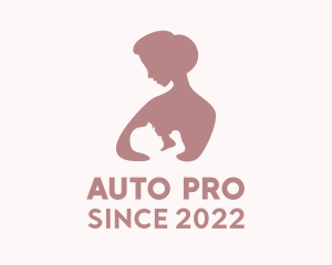 Breastfeeding Pediatric Silhouette  logo