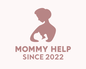 Breastfeeding Pediatric Silhouette  logo