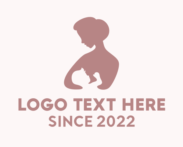 Breastfeeding logo example 3