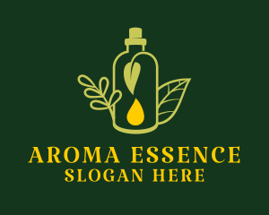 Organic Oil Jar  logo design