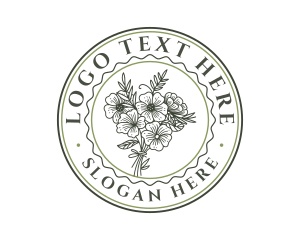 Florist Bouquet Flower logo