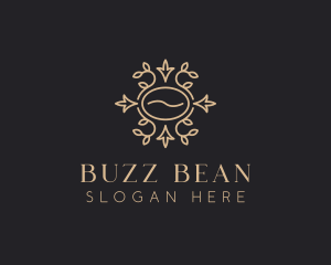 Luxe Coffee Bean Cafe logo design