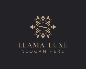 Luxe Coffee Bean Cafe logo design