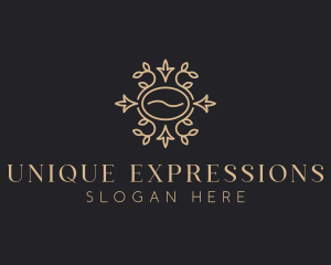 Luxe Coffee Bean Cafe logo design