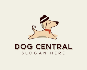 Dog Hat Pet Fashion logo design