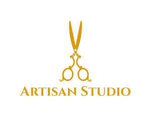 Golden Shears Grooming  logo design