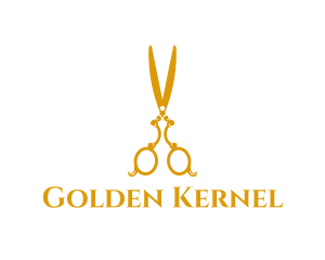 Golden Shears Grooming  logo design