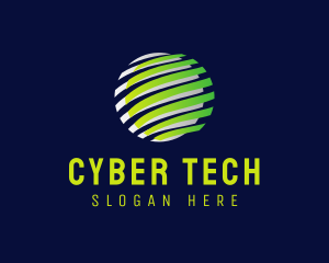 Cyber Tech Globe logo