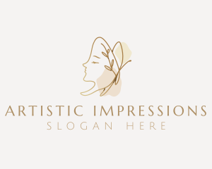 Luxury Beauty Salon logo design