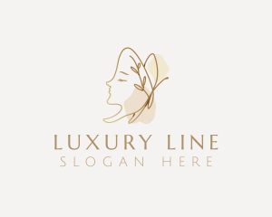 Luxury Beauty Salon logo design