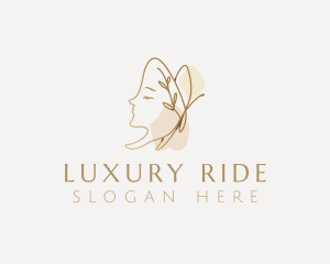 Luxury Beauty Salon logo design