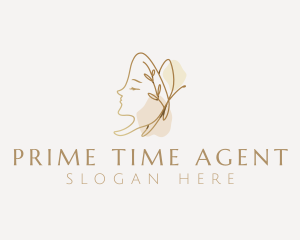 Luxury Beauty Salon logo design