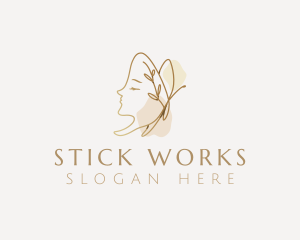 Luxury Beauty Salon logo design