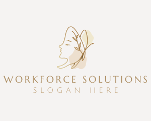 Luxury Beauty Salon logo design