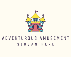 Inflatable Palace Playground logo design