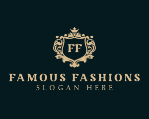 Royal Fashion Boutique logo design