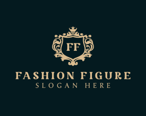 Royal Fashion Boutique logo design