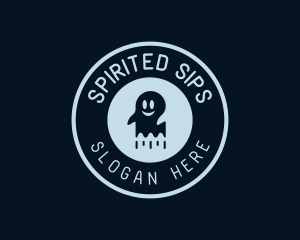 Spooky Ghost Scary logo design