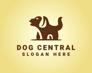 Pet Dog Puppy logo design