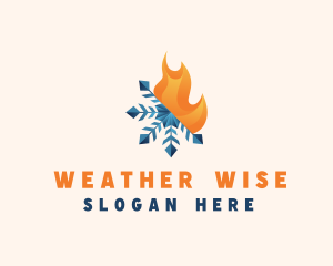 Snowflake Fire Weather  logo