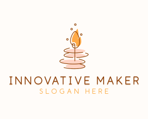 Candlelight Decoration Maker logo design